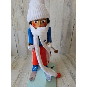 Steinbach 162 skiers game 1673 nutcracker Xmas vintage